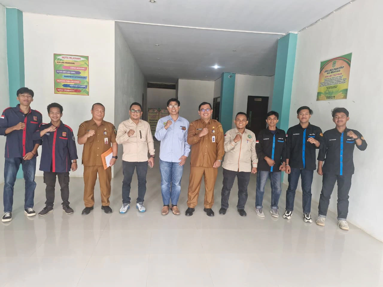 Dosen Fakultas Teknik UPP Menjalin Siraturahim ke Dinas Lingkungan Hidup Kabupaten Rokan Hulu